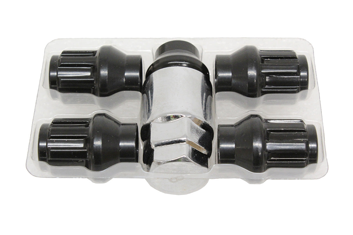 GA2475 LAND ROVER - LOCKING WHEEL NUT KIT BLACK ONLY(5)