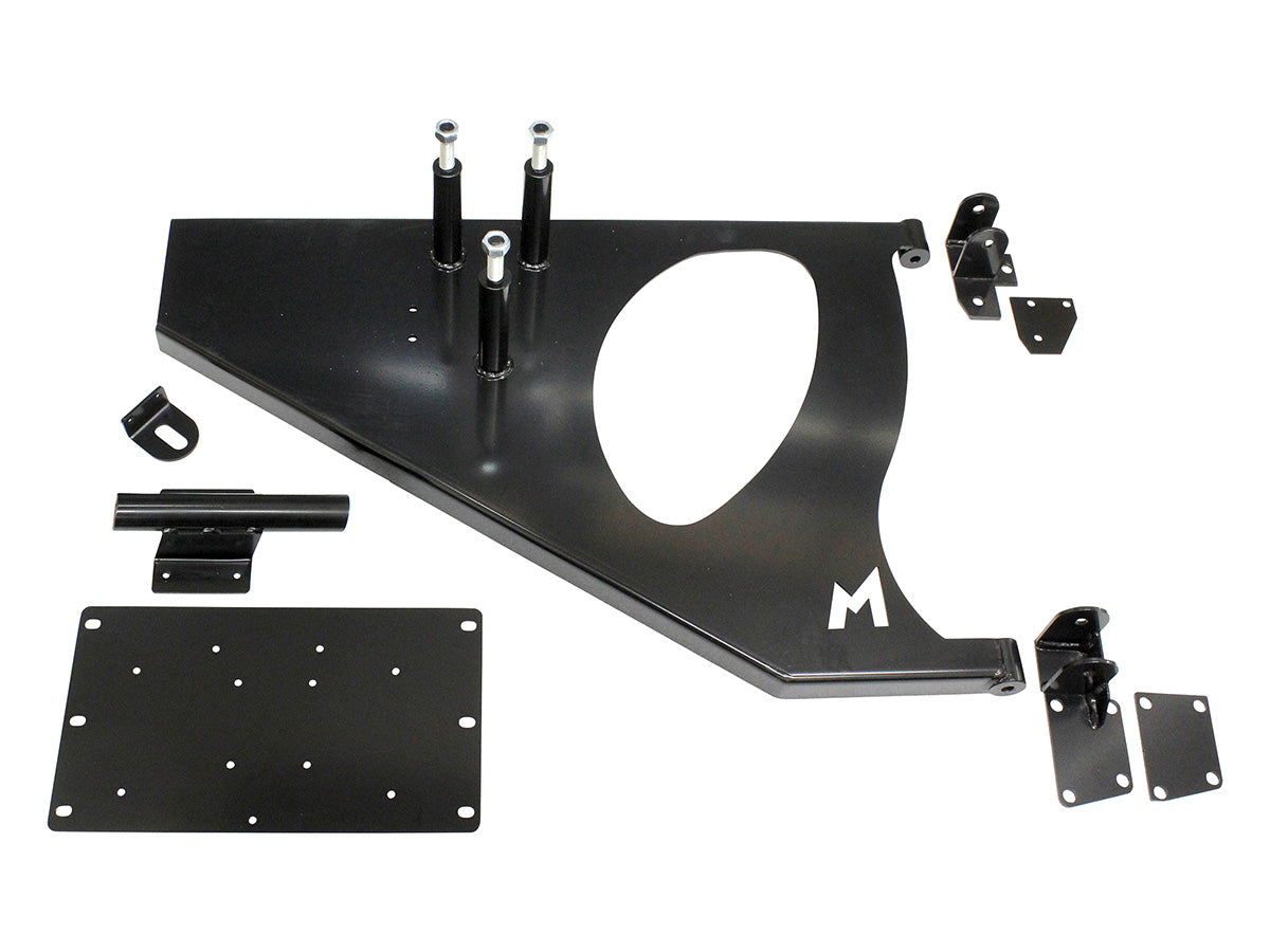 TF051 LAND ROVER - SPARE WHEEL CARRIER - SWINGAWAY