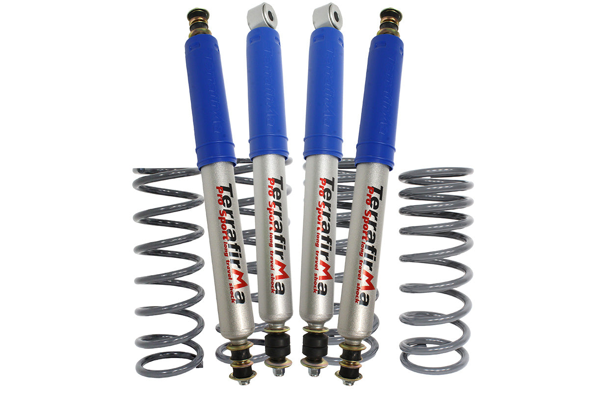 TF216 LAND ROVER - TERRAFIRMA LAND ROVER - 2" lift heavy load suspension kit with Pro Sport shocks for 90/D1/RRC