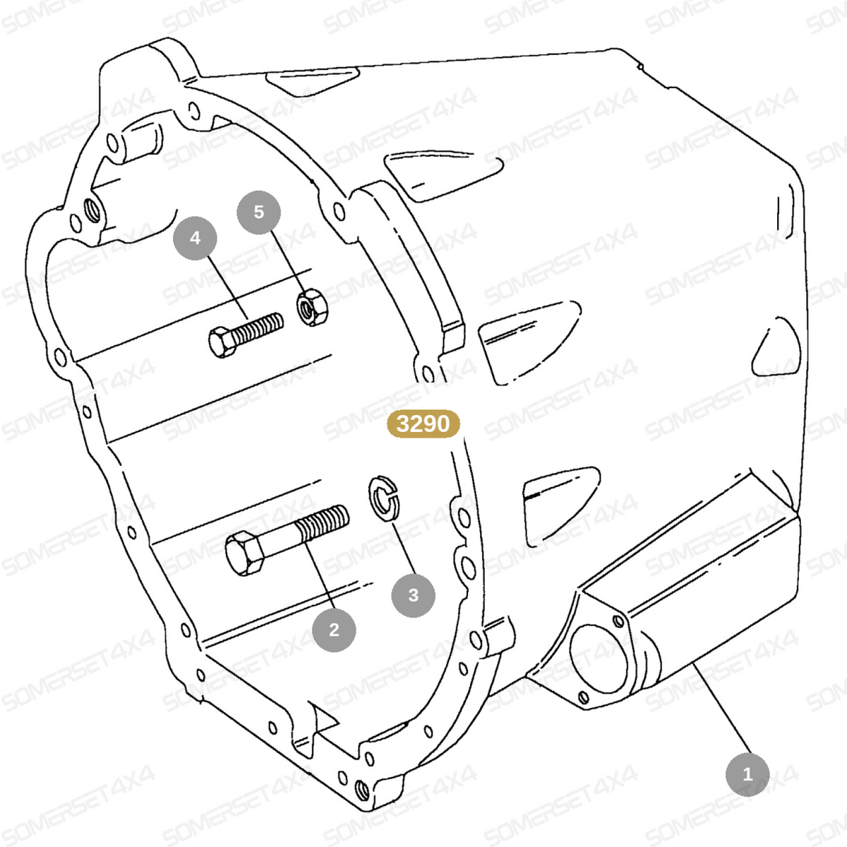 3290 LAND ROVER - TAPER PLUG - ALL VEHS From ALLMAKES
