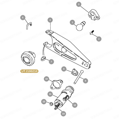 UTJ100210 LAND ROVER - BEARING - CLUTCH From ALLMAKES