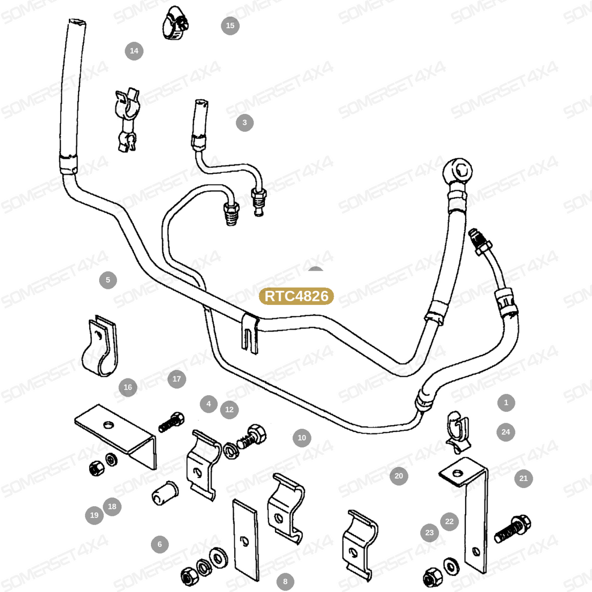 RTC4826 LAND ROVER - O RING - ALL From PR2 ALLMAKES OE
