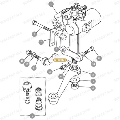 RTC5071 LAND ROVER - SEAL KIT (BASIC) - DEF From ALLMAKES