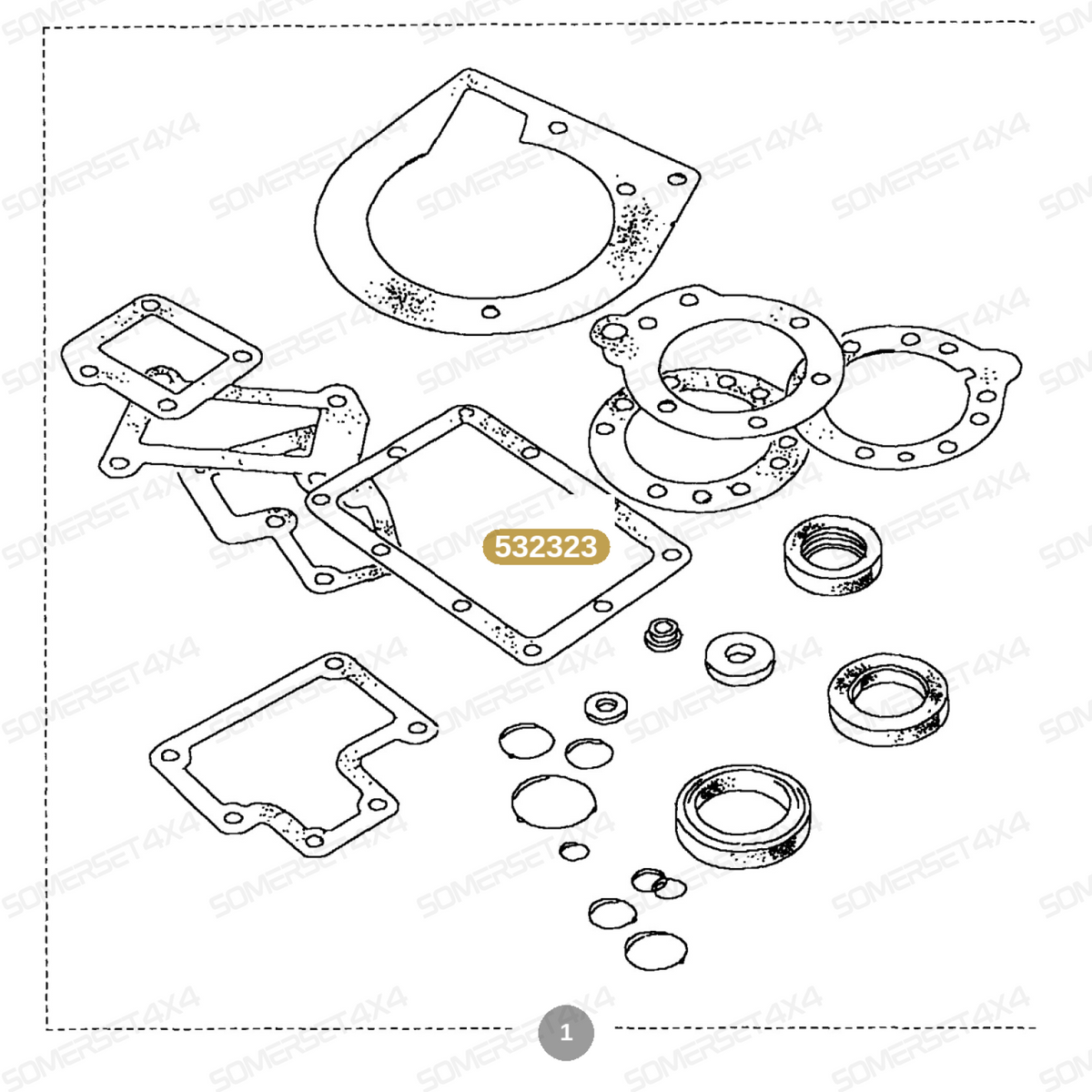 532323 LAND ROVER - O RING - DEF - D1 - RRC - ALL From PR2 ALLMAKES OE
