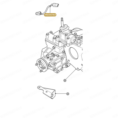 YMQ105170LR GENUINE LAND ROVER - WIRE