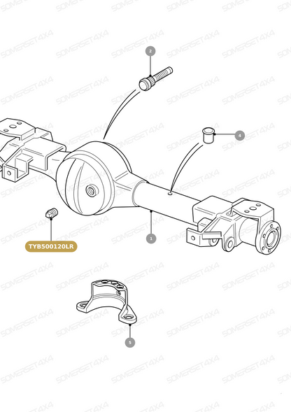 TYB500120 LAND ROVER - PLUG - DRAIN From PR2 ALLMAKES OE