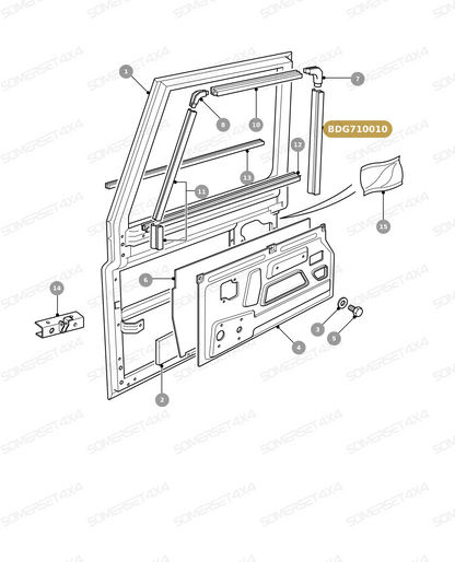 BDG710010 LAND ROVER - FILLER From PR2 ALLMAKES OE