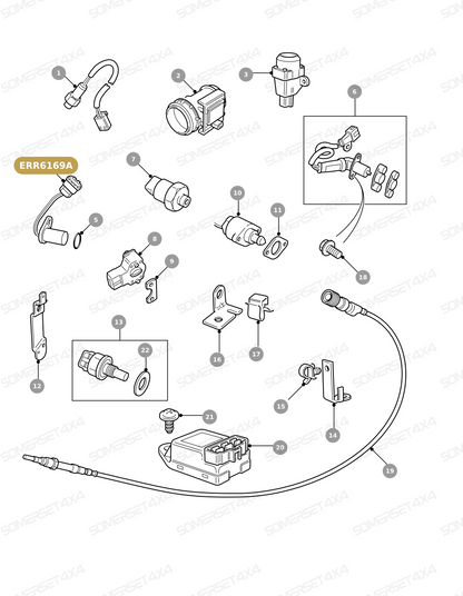 ERR6169A LAND ROVER - SENSOR - CAMSHAFT POSITION From AUTOTEC