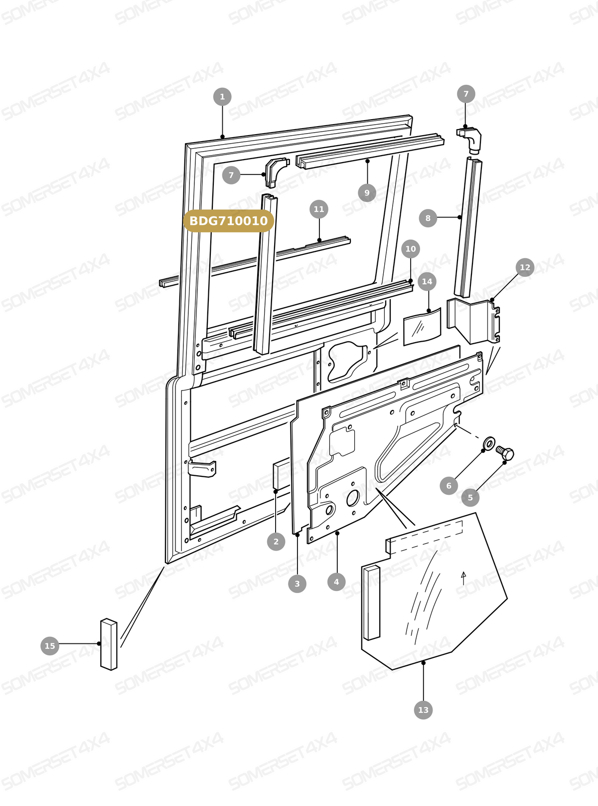 BDG710010 LAND ROVER - FILLER From PR2 ALLMAKES OE