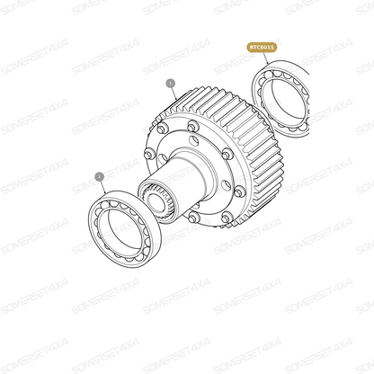 RTC6015 LAND ROVER - BEARING From NTN