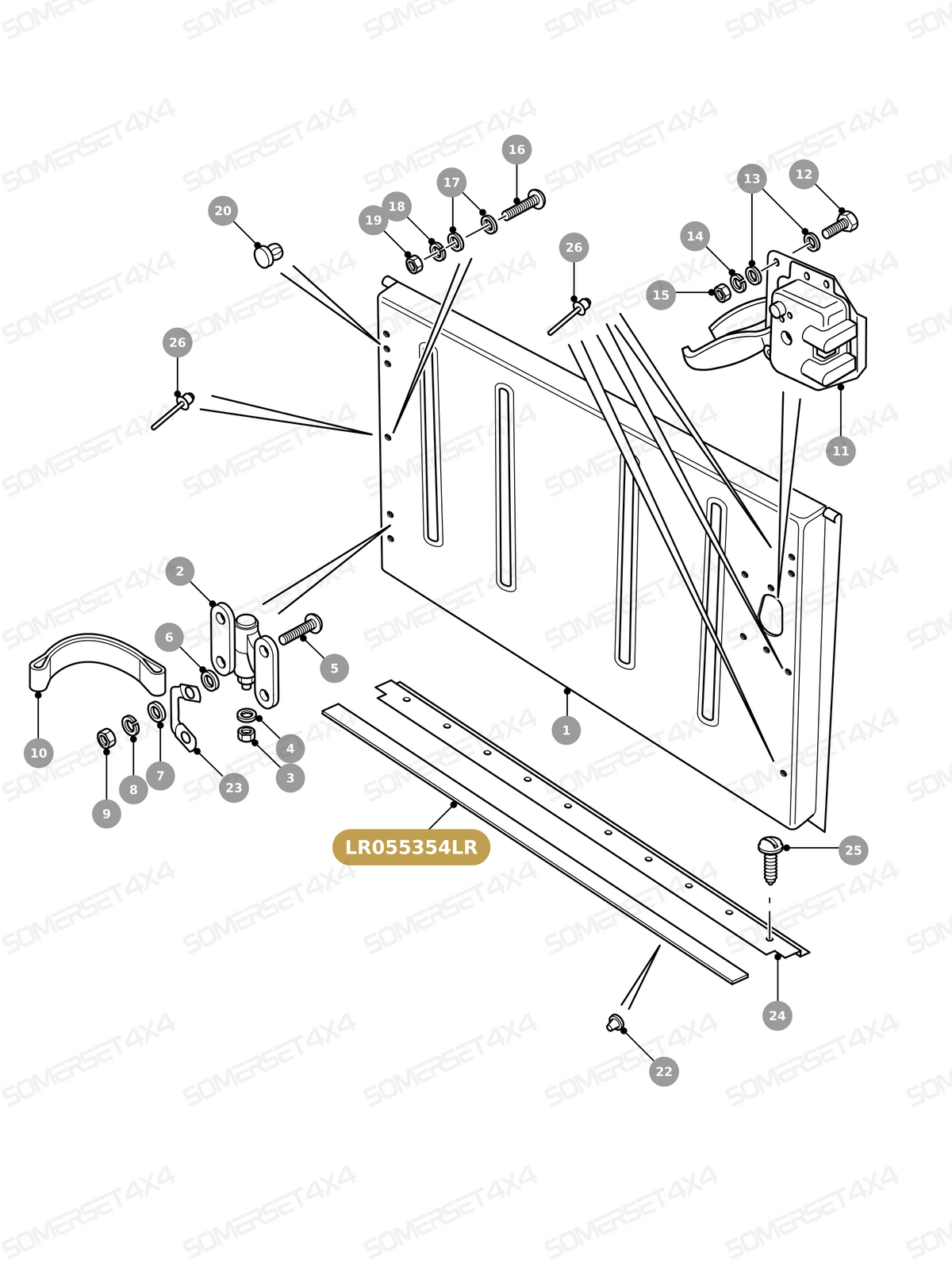 LR055354LR GENUINE LAND ROVER - SEAL