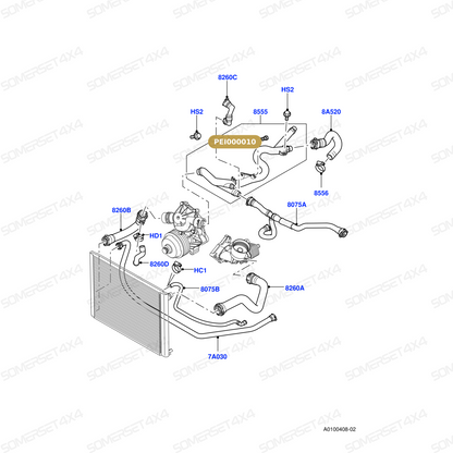PEI000010 LAND ROVER - SCREW-BLEED From ALLMAKES