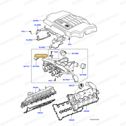 LR007596 LAND ROVER - SENSOR ASSY From ALLMAKES
