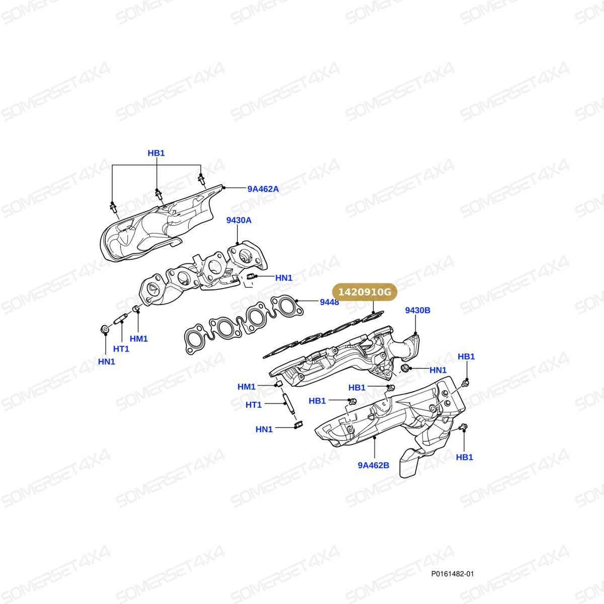 1420910G LAND ROVER - GASKET From REINZ