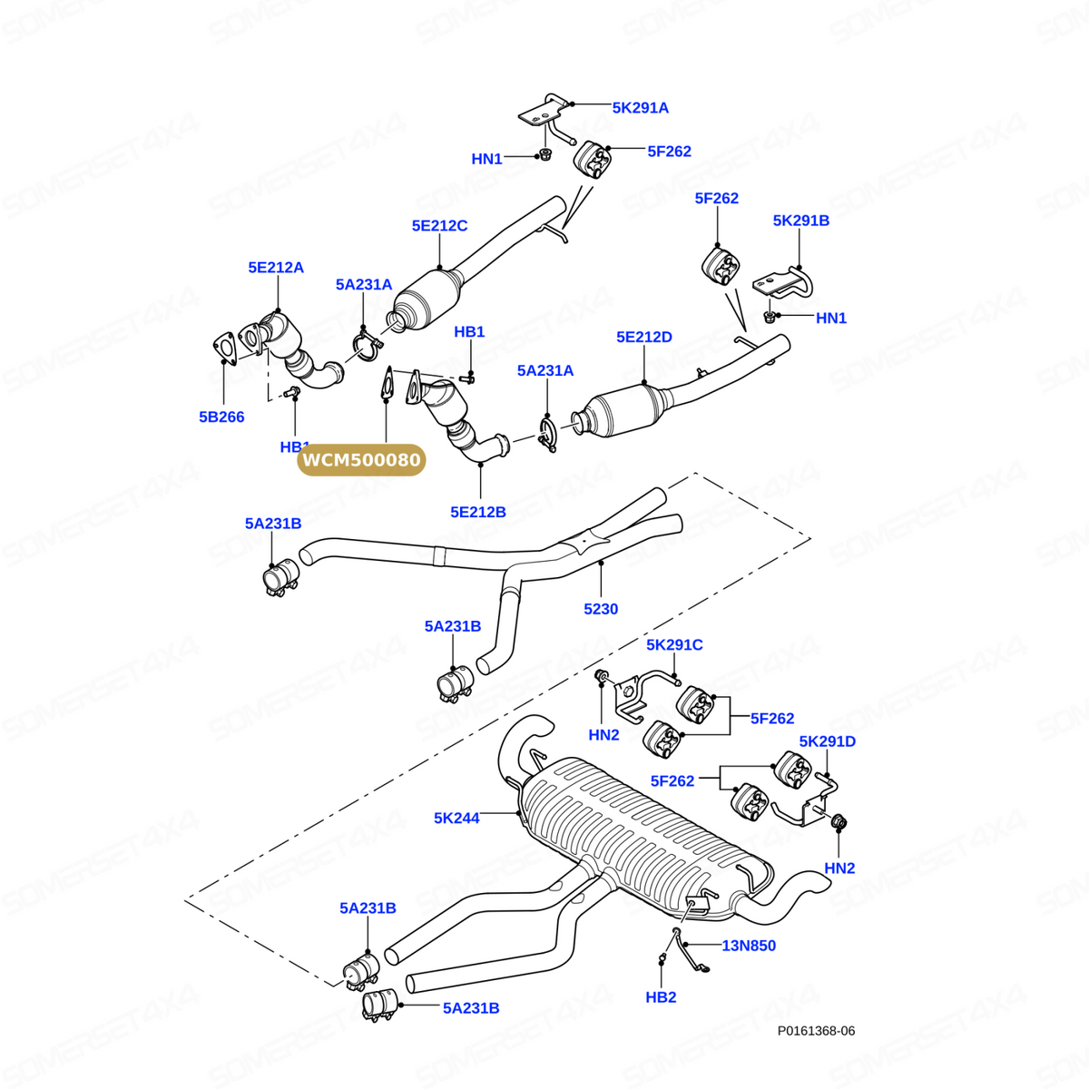 WCM500080 GASKET From ALLMAKES