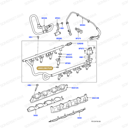 LR012827LR GENUINE LAND ROVER - SEAL