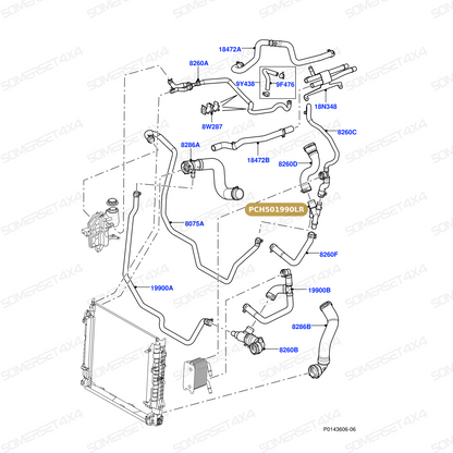 PCH501990LR GENUINE LAND ROVER - CONNECTOR - 4-WAY