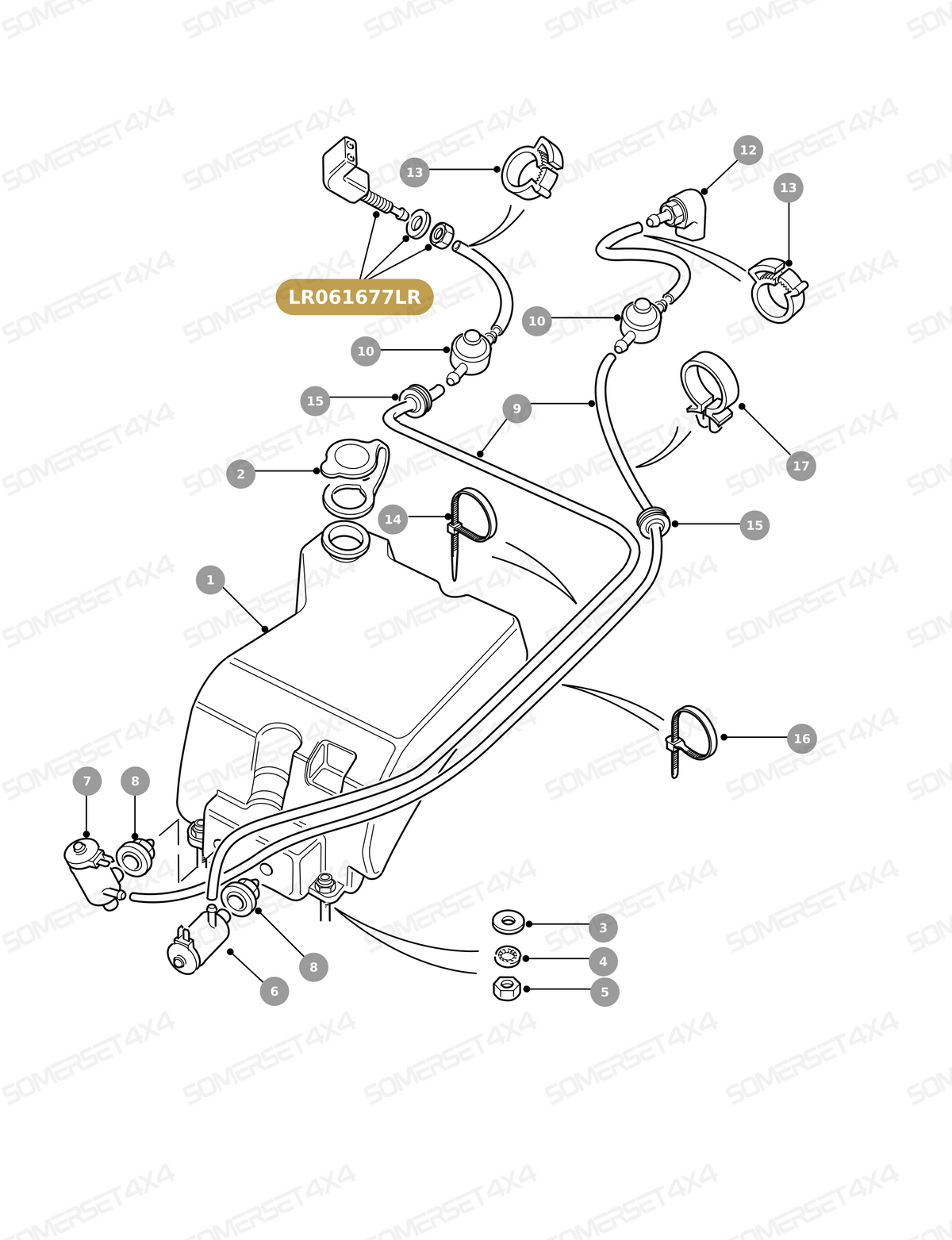 LR061677LR GENUINE LAND ROVER - JET