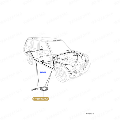 YMQ503220LR GENUINE LAND ROVER - WIRE - JUMPER