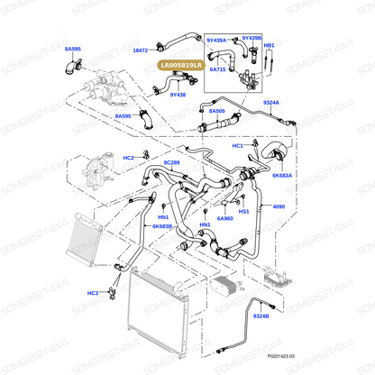 LR005819LR GENUINE LAND ROVER - CONNECTOR