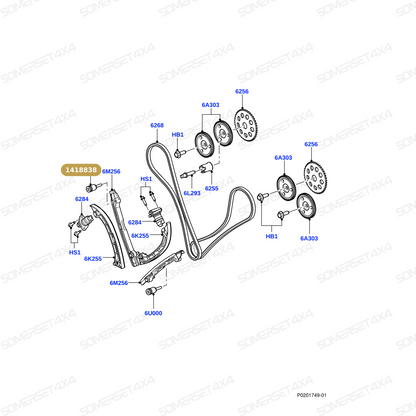 1418838 LAND ROVER - BOLT - SPECIAL From FAI