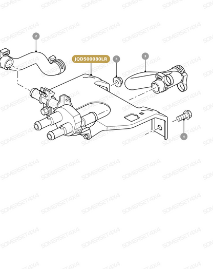 JQD500080G LAND ROVER - VALVE ASSY From PR2 ALLMAKES OE