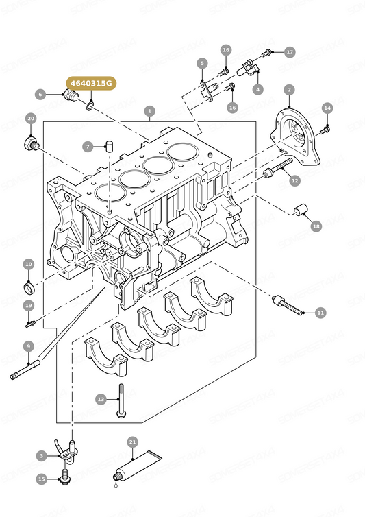 4640315G LAND ROVER - SEAL From OEM