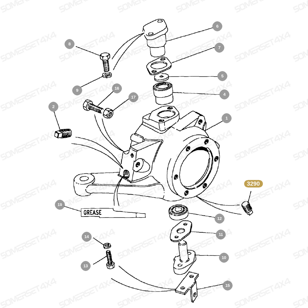 3290 LAND ROVER - TAPER PLUG - ALL VEHS From ALLMAKES