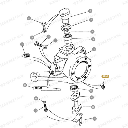3290 LAND ROVER - TAPER PLUG - ALL VEHS From ALLMAKES