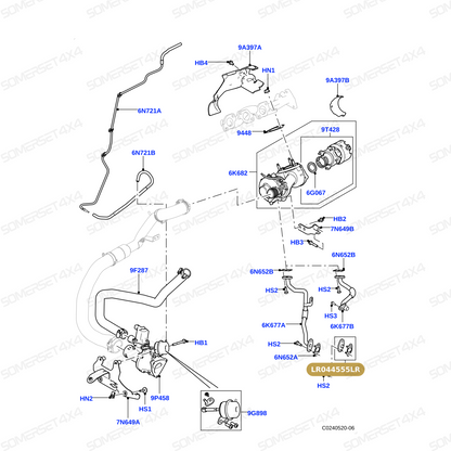 LR044555LR GENUINE LAND ROVER - PLUG - BLANKING