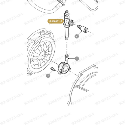 LR068981LR GENUINE LAND ROVER - ADAPTOR