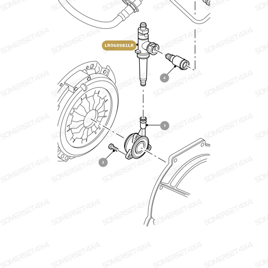 LR068981LR GENUINE LAND ROVER - ADAPTOR