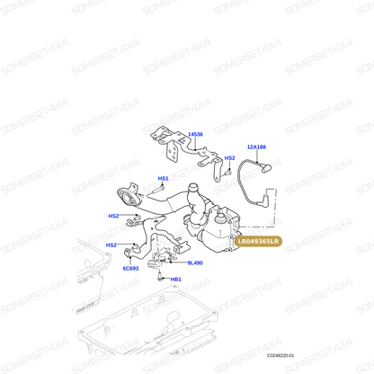 LR049365LR GENUINE LAND ROVER - SYMPOSER