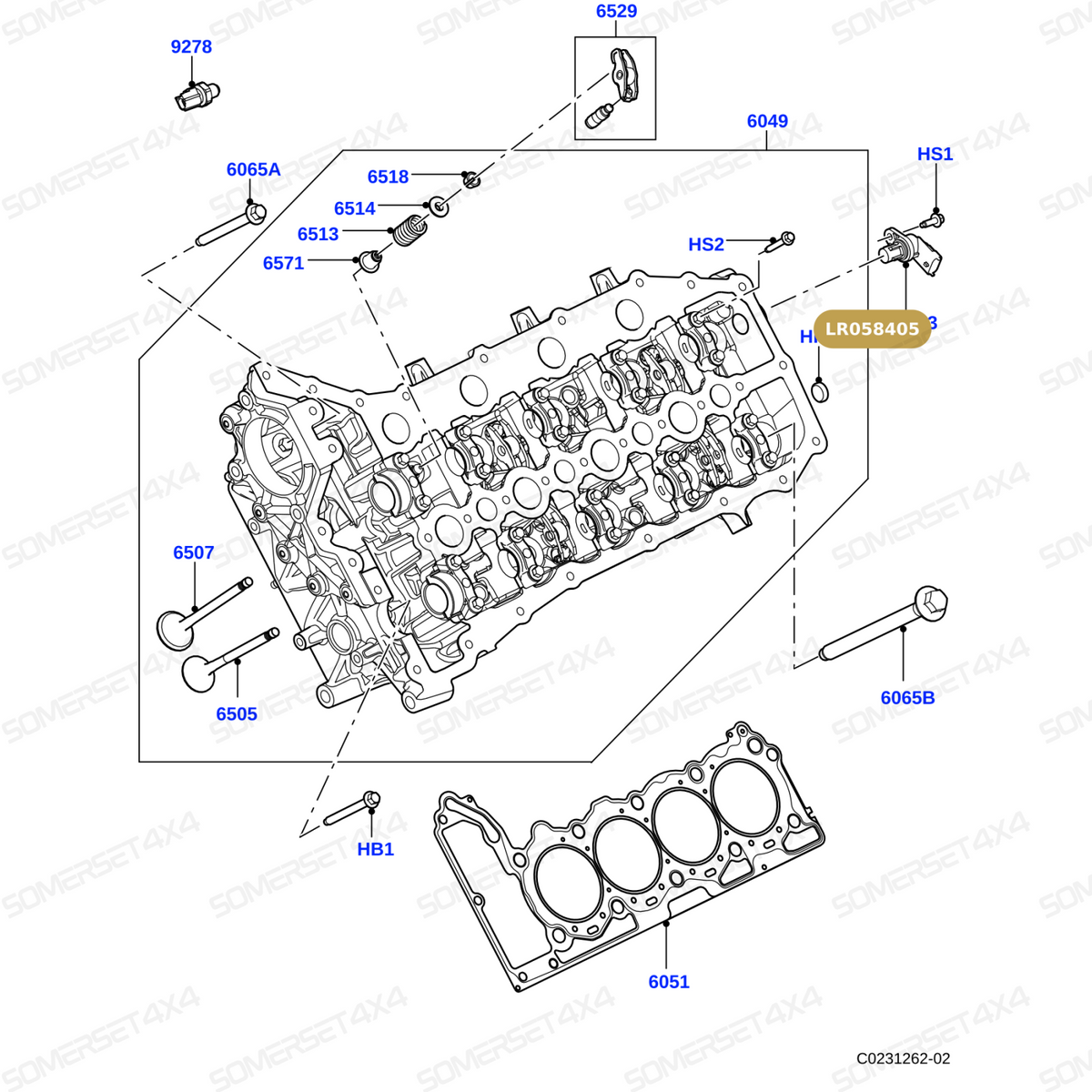 LR058405 LAND ROVER - SENSOR - CAMSHAFT POSITION From ALLMAKES