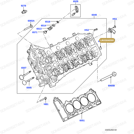 LR058405G LAND ROVER - SENSOR - CAMSHAFT POSITION From PR2 ALLMAKES OE