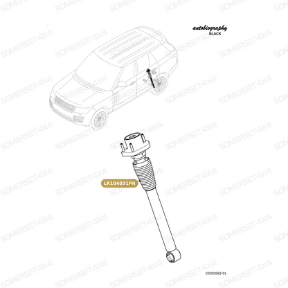 LR104031PR LAND ROVER - SHOCK ABSORBER From PROEVO+
