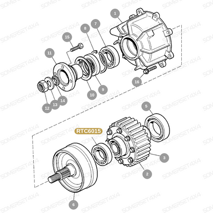 RTC6015 LAND ROVER - BEARING From NTN