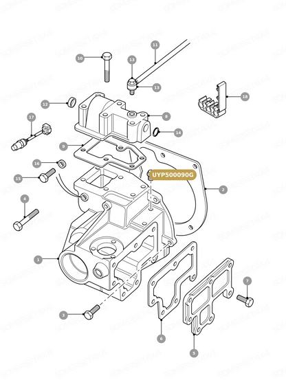 UYP500090G LAND ROVER - STEEL PLUG - TRANSFER BOX From PR2 ALLMAKES OE