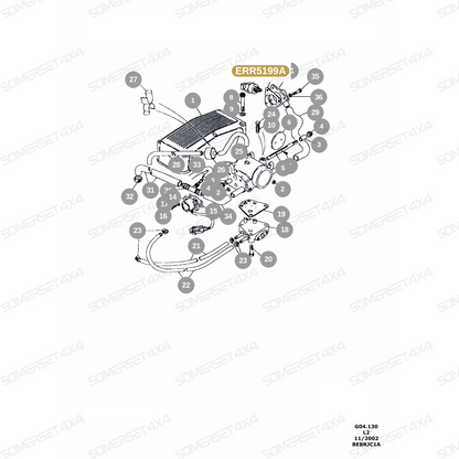 ERR5199A LAND ROVER - STEPPER MOTOR - MANIFOLD From AUTOTEC