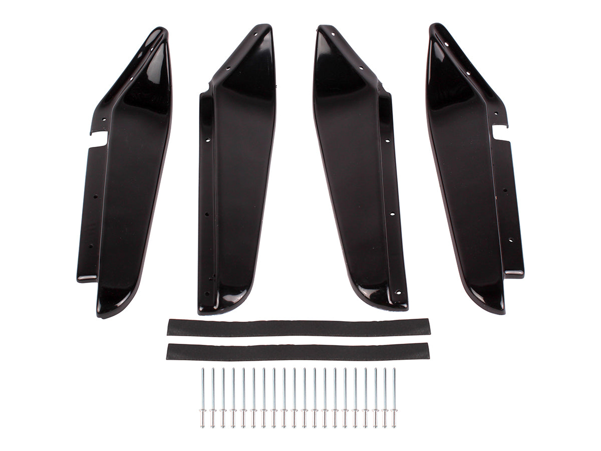 TF1131 LAND ROVER - TERRAFIRMA LAND ROVER - Mud deflectors set of 4 in paintable gloss plastic for Defender 110