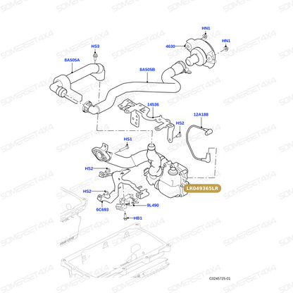 LR049365LR GENUINE LAND ROVER - SYMPOSER