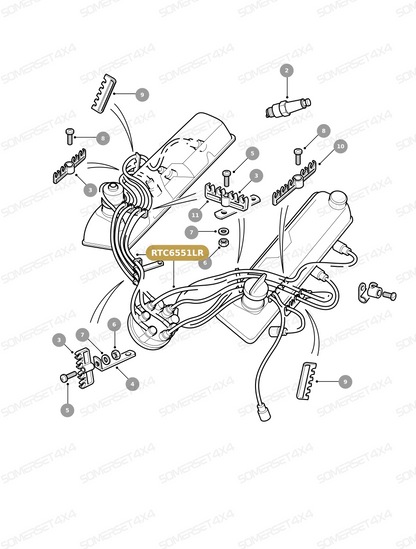 RTC6551LR GENUINE LAND ROVER - KIT - IGNITION WIRING