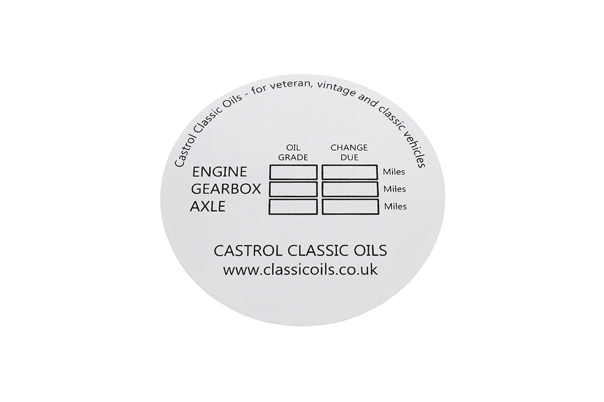 DA6275 WINDSCREEN SERVICE STICKER