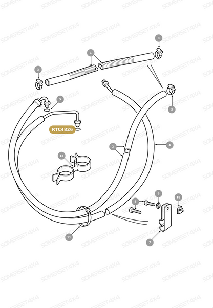 RTC4826 LAND ROVER - O RING - ALL From PR2 ALLMAKES OE