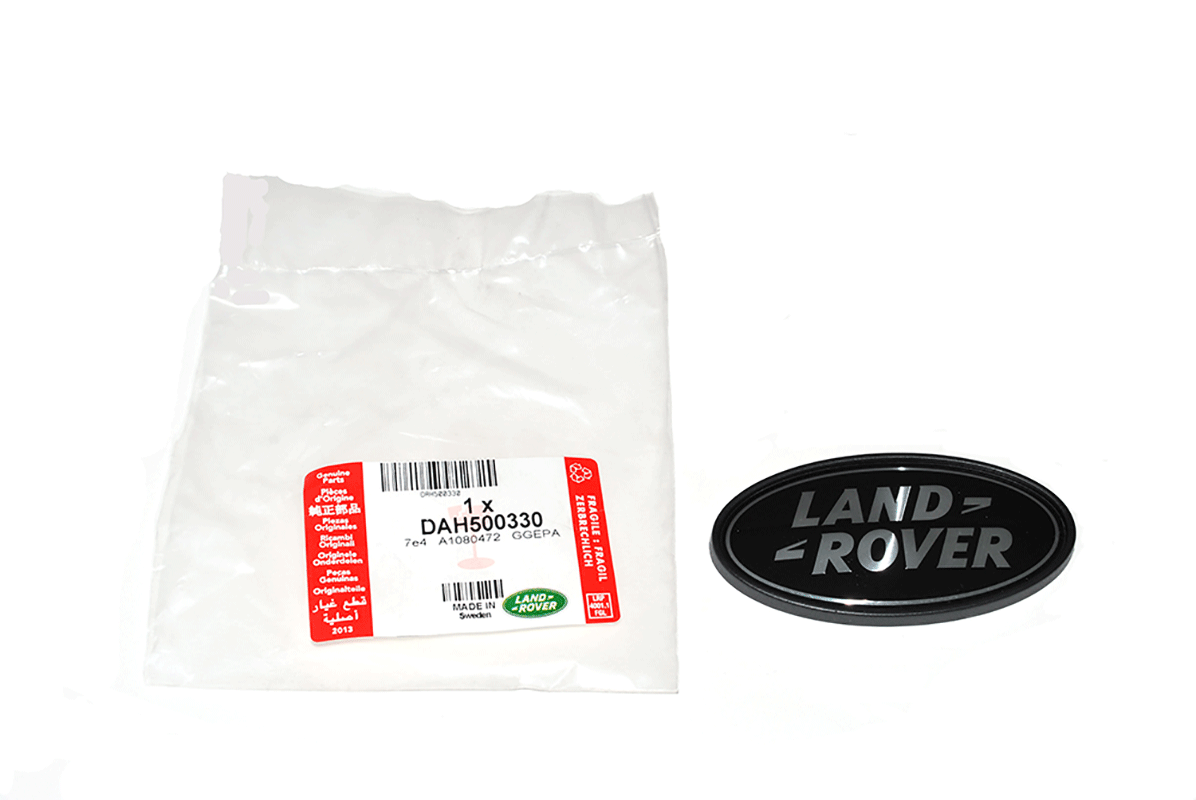 DAH500330LR LAND ROVER - NAME PLATE - PLASTIC