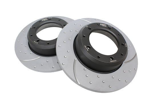 GA4855 LAND ROVER - BRAKE DISC REAR (PAIR) From EBC