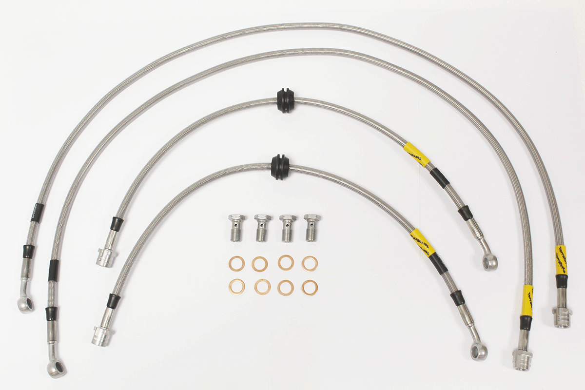 TF655GD LAND ROVER - GOODRIDGE BRAKE HOSE KIT - STD LENGTH