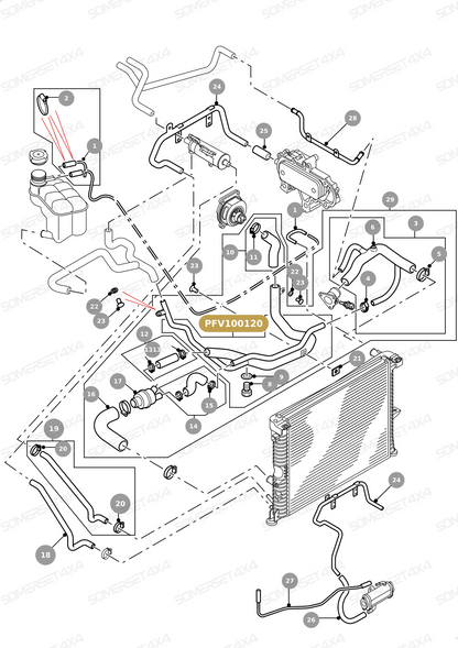 PFV100120 LAND ROVER - RAIL ASSEMBLY From PR2 ALLMAKES OE