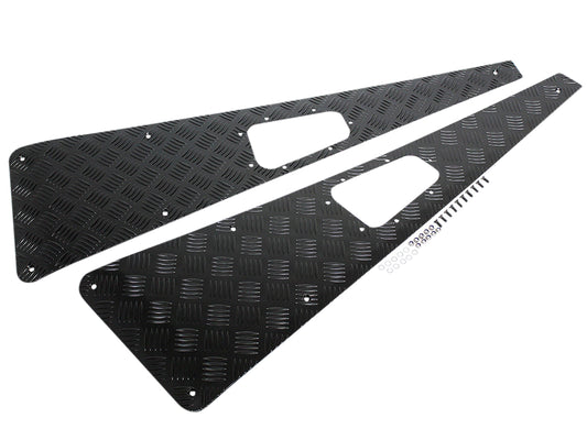 TF8228 LAND ROVER - WING TOPS - BLACK - NO AERIAL- PRE-2007 From TERRAFIRMA