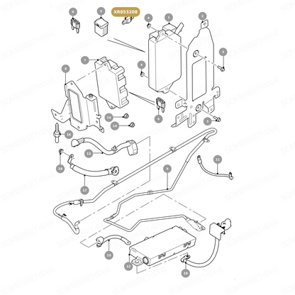 XR853208 GENUINE JAGUAR - FUSE